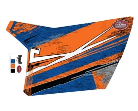 Trail Armor Orange Madness Genx 2 Door Graphics Kit Polaris RZR XP 900 2013