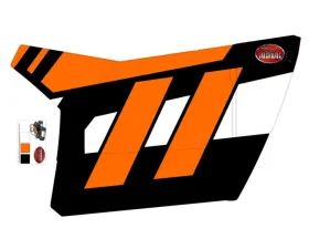 Trail Armor Orange Madness Genx 2 Door Graphics Kit Polaris RZR 900 2014