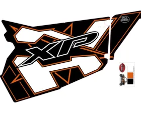 Trail Armor Nuclear Sunset Genx Slide On 2 Door Graphics Kit Polaris RZR XP 1000 2014