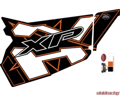 Trail Armor Nuclear Sunset Genx Slide On 2 Door Graphics Kit Polaris RZR XP 1000 2014 - TA2GXSONS100014
