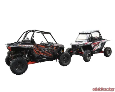 Trail Armor Titanium Matte Metallic Genx Slide On 2 Door Graphics Kit Polaris RZR XP 1000 2014 - TA2GXSOTM100014