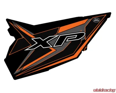 Trail Armor Titanium Matte Metallic Genx 2 Door Graphics Kit Polaris RZR XP 1000 2014 - TA2GXTM100014