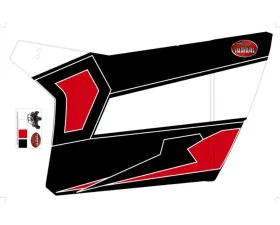 Trail Armor Walker Evans Black-White Genx 2 Door Graphics Kit Polaris RZR XP 900 EPS 2013