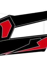 Trail Armor Walker Evans Black-White Genx 2 Door Graphics Kit Polaris RZR XP 900 EPS 2013                                     - TA2GXWEBW90013 - Image 2