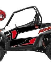 Trail Armor Walker Evans Black-White Genx 2 Door Graphics Kit Polaris RZR XP 900 EPS 2013                                     - TA2GXWEBW90013 - Image 2