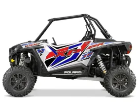 Trail Armor White Lightning Genx 2 Door Graphics Kit Polaris RZR XP 1000 EPS 2015