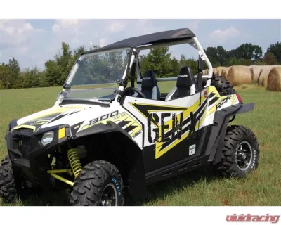Trail Armor White Lighting  Genx 2 Door Graphics Kit Polaris RZR S 800 LE 2014 - TA2GXWL800S14