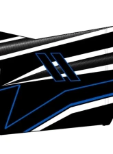 Trail Armor Stealth Black Voodoo Blue Slimline 2 Door Graphics Kit Polaris RZR S 800 LE 2014                                     - TA2SLSB800S14 - Image 2