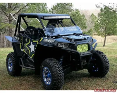 Trail Armor Black Pearl Slimline EZ 2 Door Graphics Kit Polaris RZR S 900 EPS 2015 - TA2SLSOBP900S15