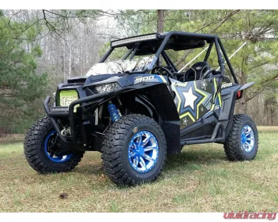 Trail Armor Black Pearl Slimline EZ 2 Door Graphics Kit Polaris RZR S 900 EPS 2015 - TA2SLSOBP900S15