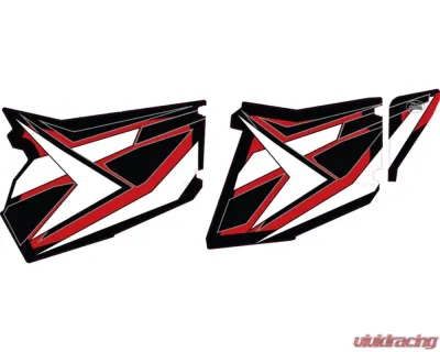 Trail Armor Havasu Red Pearl Genx Slide On 4 Door Graphics Kit Polaris RZR 4 900 EPS 2015 - TA4GXSOHRP90015