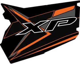 Trail Armor Titanium Matte Black Genx Slide On 4 Door Graphics Kit Polaris RZR 4 XP 1000 2014