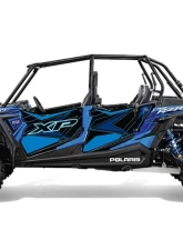 Trail Armor Voodoo Blue Genx Slide On 4 Door Graphics Kit Polaris RZR 4 XP 1000 EPS 2015                                     - TA4GXSOVB100015 - Image 2