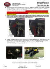 Trail Armor Mud Flap Fender Extensions                                     - TAMFFE-CAMX3 - Image 9