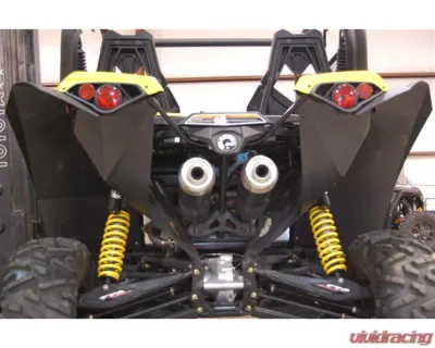 Trail Armor Mud Flap Fender Extensions w/ Underbed Mud Shield Can-Am Maverick 2013-2017 - TAMFFEMS-CAM