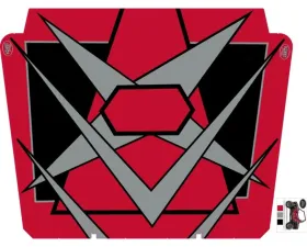 Trail Armor Havasu Red Pearl Hard Top Roof Graphics Kit Polaris RZR S 900 EPS 2015