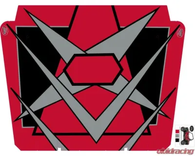 Trail Armor Havasu Red Pearl Hard Top Roof Graphics Kit Polaris RZR S 900 EPS 2015 - TAROOFRP90015