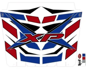 Trail Armor White Lightning Hard Top Roof Graphics Kit Polaris RZR XP 1000 EPS 2015