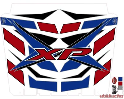 Trail Armor White Lightning Hard Top Roof Graphics Kit Polaris RZR XP 1000 EPS 2015 - TAROOFWL1K15