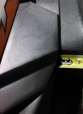 Trail Armor Rear Mud Flap Fender Extensions Polaris RZR XP 1000 | XP Turbo 2014-2018                                     - TARZRMFFE1000RO - Image 4