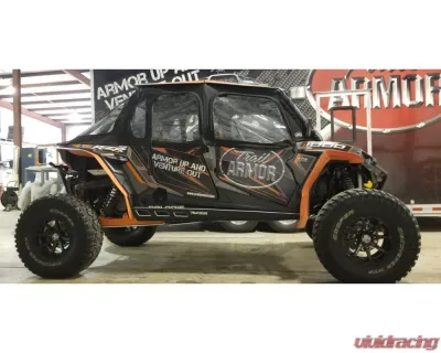 Trail Armor Rear Mud Flap Fender Extensions Polaris RZR XP 1000 | XP Turbo 2014-2018 - TARZRMFFE1000RO