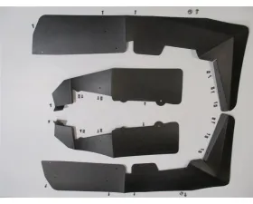 Trail Armor Mud Flap Fender Extensions Polaris RZR 570 S 2017