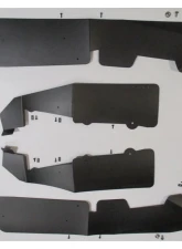 Trail Armor Mud Flap Fender Extensions Polaris RZR 570 S 2017                                     - TARZRMFFE570S-17 - Image 2