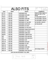 Trail Armor Full Skids                                     - TA012FULLSKID-CAD - Image 7