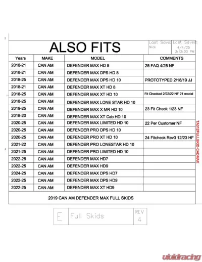 Trail Armor Full Skids - TA012FULLSKID-CADMAX