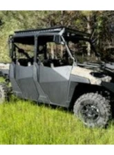 Trail Armor Half Doors for 2021-2025 Polaris Ranger Crew 1000, Black High-Density Plastic                                     - TA001BLK-PRC1000 - Image 7