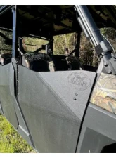 Trail Armor Half Doors for 2021-2025 Polaris Ranger Crew 1000, Black High-Density Plastic                                     - TA001BLK-PRC1000 - Image 3