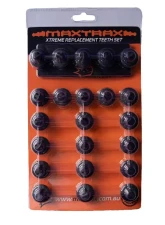 MAXTRAX XTREME 22 Anodized Alloy Teeth Replacement Set                                     - MTXXRTS - Image 2