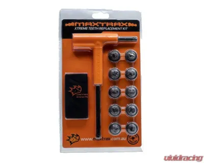 MAXTRAX XTREME 10 Anodised Alloy Teeth Replacement Kit - MTXXTRK
