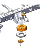 RPG Off-Road Rear Coil Spring Spacer Kit +2" Gen 3 Ford Raptor 2021-2023                                     - RCPA0049 - Image 5