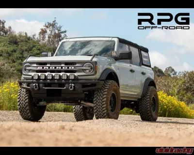RPG Off-Road Stage 3 Suspension Kit Fox Coilovers Ford Bronco 4 Door 2021-2023 - BRAA4DSTG3-Fox