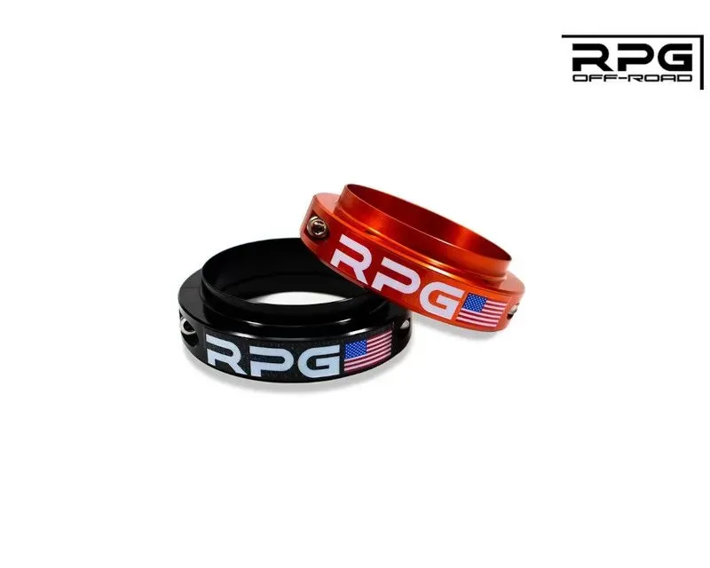 RPG Off-Road Spring Perch Collars 1.5" F, 1.5" R Ford Bronco Raptor 2022-2023 - BRCA0041_1.5F_1.5R