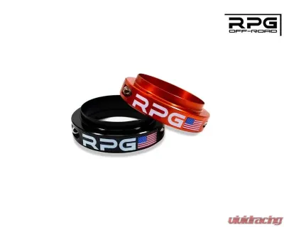 RPG Off-Road Spring Perch Collars 1.5" F, 1.5" R Ford Bronco Raptor 2022-2023 - BRCA0041_1.5F_1.5R