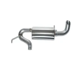 RPG Off-Road Fast Intentions Bronco 6G Axle-Back Exhaust Straight-Cut Tip Non Polished Stainless Steel Ford Bronco 2021+
