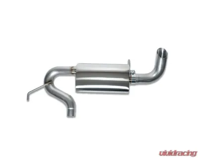 RPG Off-Road Fast Intentions Bronco 6G Axle-Back Exhaust Straight-Cut Tip Non Polished Stainless Steel Ford Bronco 2021+ - FI-6G-ABE-SLC-M