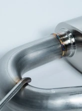 RPG Off-Road Fast Intentions Bronco 6G Axle-Back Exhaust Straight-Cut Tip Non Polished Stainless Steel Ford Bronco 2021+                                     - FI-6G-ABE-SLC-M - Image 5