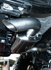 RPG Off-Road Fast Intentions Bronco 6G Axle-Back Exhaust Straight-Cut Tip Non Polished Stainless Steel Ford Bronco 2021+                                     - FI-6G-ABE-SLC-M - Image 8
