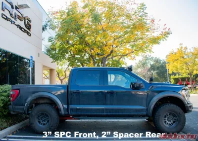 RPG Off-Road 2" Fox Orange Rear Coil Spring Spacer Kit Ford Raptor | Raptor R 2021-2024 - RCPA0049-FO