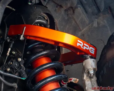 RPG Off-Road Orange Upper Control Arms Ford Raptor | Raptor R 2017-2025 - RBPA0241-FO