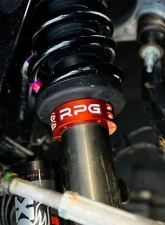 RPG Off-Road Black 2.25" Front Hoss 3.0 Spring Perch Collar Kit                                     - BRBA0043-Front_BLK-EBA - Image 2