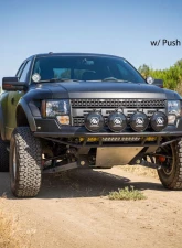 RPG Off-Road Trophy Front Bumper No Push bar w/50'' Baja Arc Light Bar Tabs  Ford Raptor 2010-2014                                     - RAPA1260-BD50C - Image 4