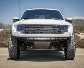 RPG Off-Road Trophy Front Bumper No Push bar w/50'' Baja Arc Light Bar Tabs  Ford Raptor 2010-2014