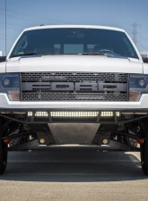 RPG Off-Road Trophy Front Bumper No Push bar w/50'' Baja Arc Light Bar Tabs  Ford Raptor 2010-2014                                     - RAPA1260-BD50C - Image 4