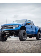 RPG Off-Road Trophy Front Bumper No Push bar w/50'' Baja Arc Light Bar Tabs  Ford Raptor 2010-2014                                     - RAPA1260-BD50C - Image 2