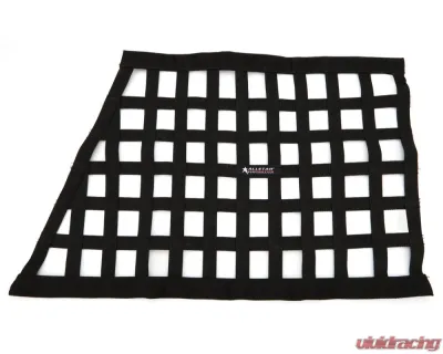Allstar Performance Black Non-SFI Ribbon Style Angled Window Net - ALL10293