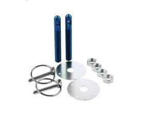 Allstar Performance Black Aluminum Hood Pin Kit 1/2
